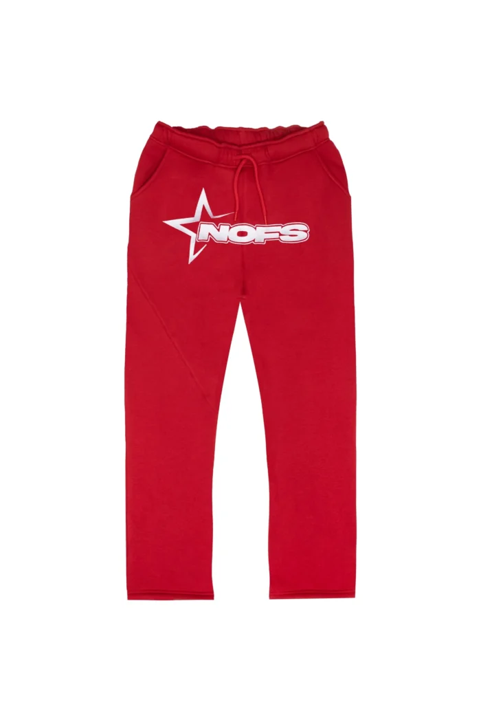 Whine Red NOFS Jogger Sweatpants