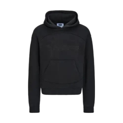 Tone in Tone Black Nofs Hoodie