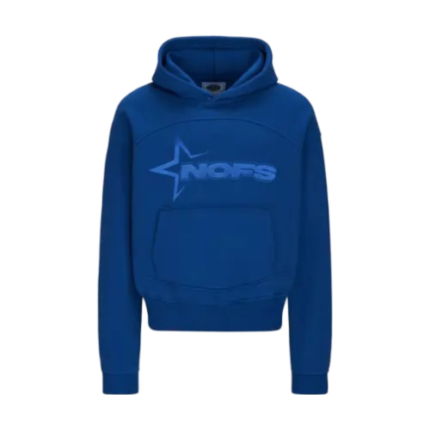 Tone in Tone Royal Blue Nofs Hoodie