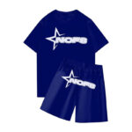 Nofs Short With T shirt Summer Suit – Blue