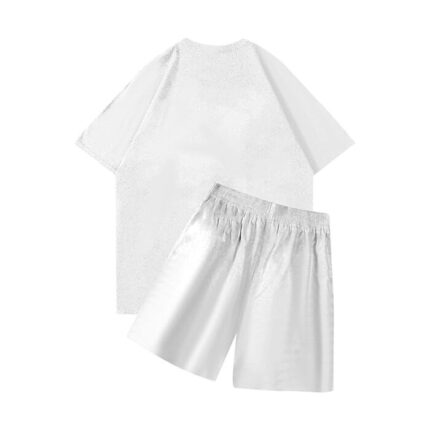 Nofs T shirt With Short Summer Set – White