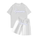 Nofs T shirt With Short Summer Set – White